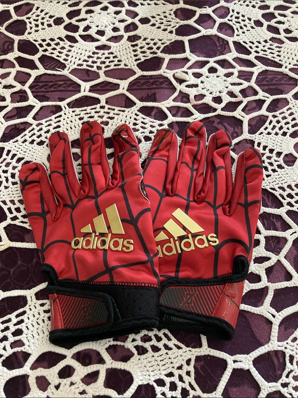 Adidas Marvel Spider-Man Football Gloves